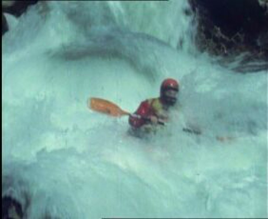 Mit Kajak auf Korsika's Wasserfällen (Ostern 1984)